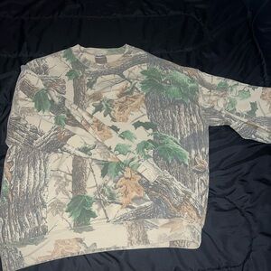 Vintage Camo Pullover